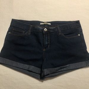Dark Denim Forever 21 Shorts